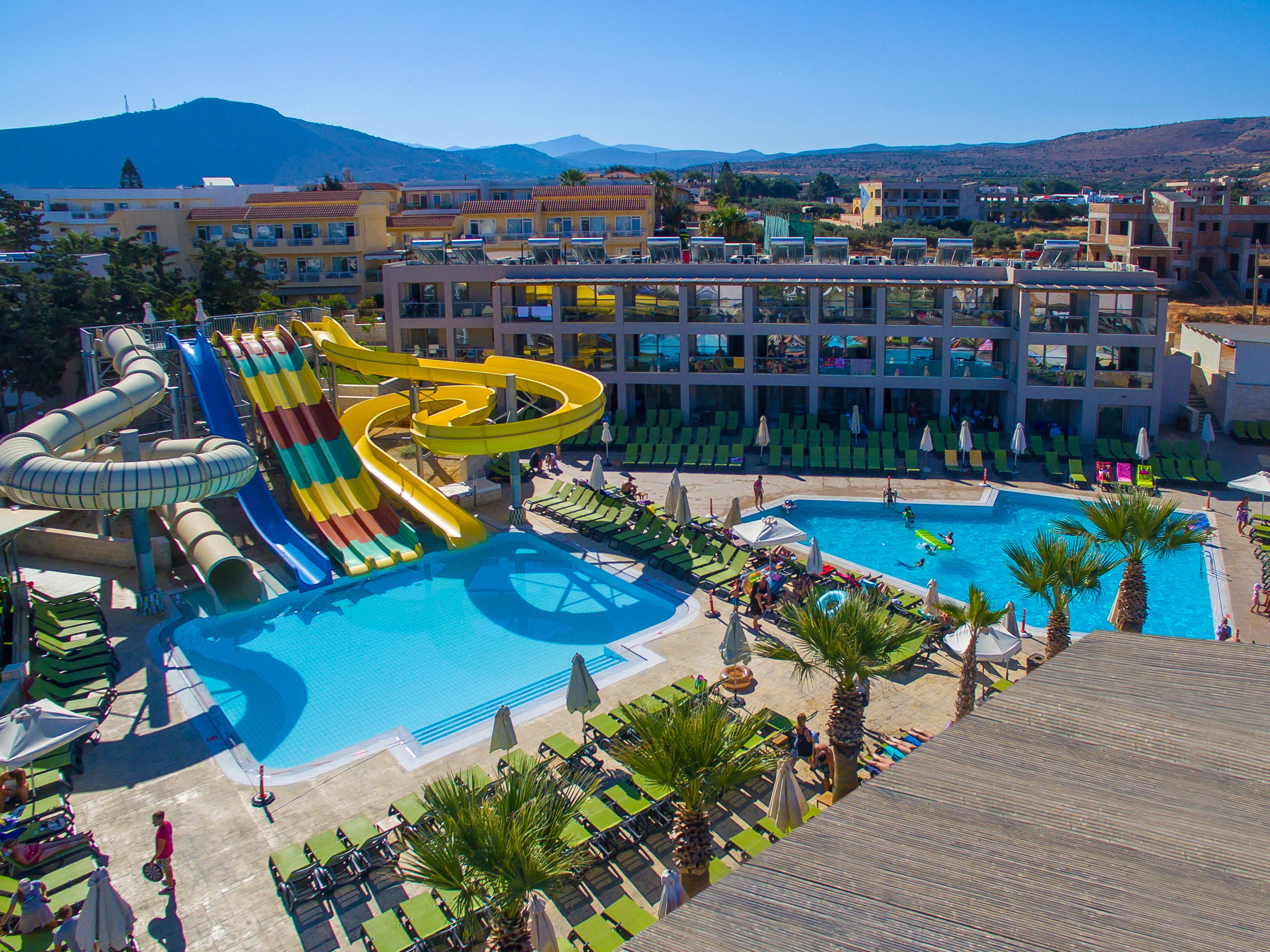 Gouves Waterpark Holiday Resort Kato Gouves ภายนอก รูปภาพ