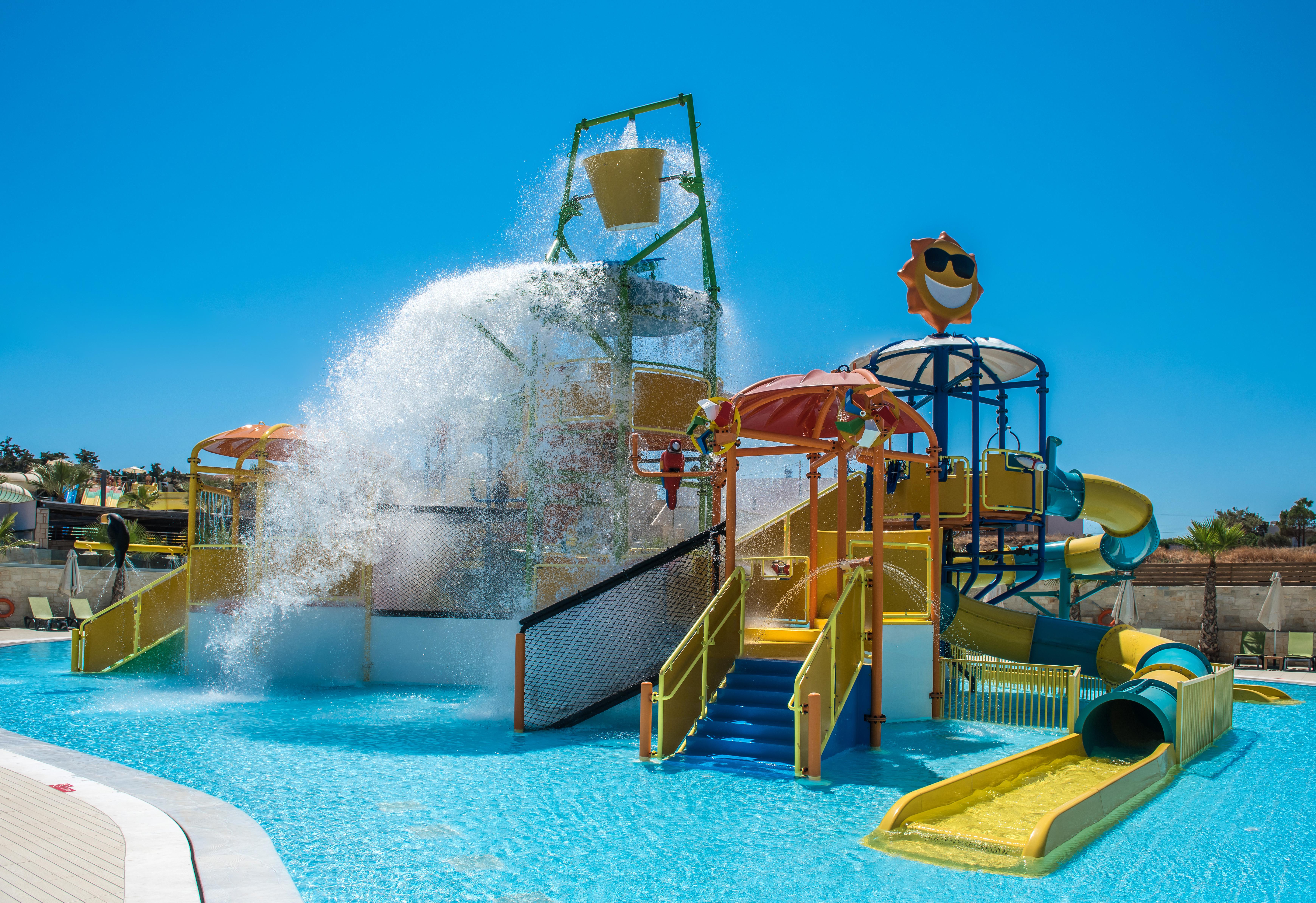 Gouves Waterpark Holiday Resort Kato Gouves ภายนอก รูปภาพ